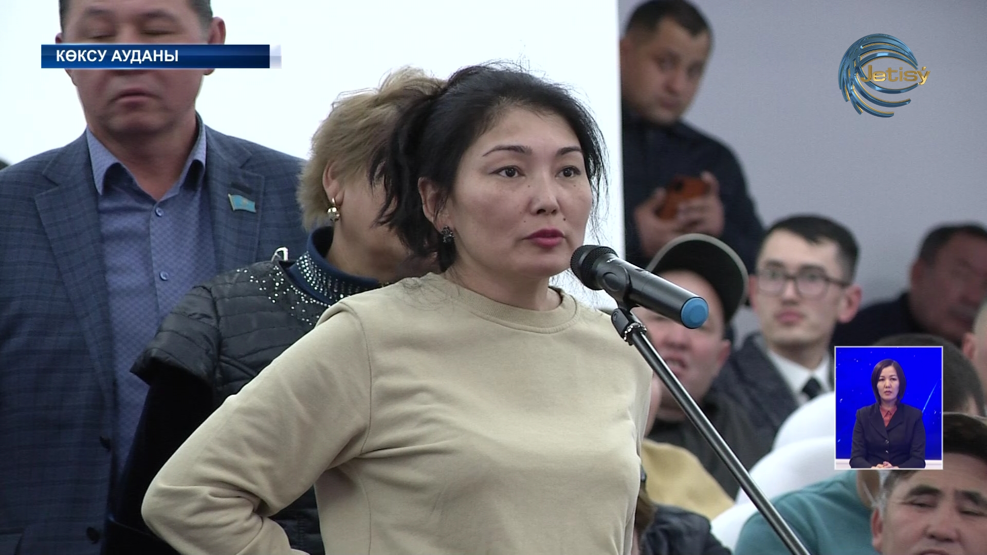 “Көксуда проблема көп” – облыс әкімі тұрғындармен кездесті