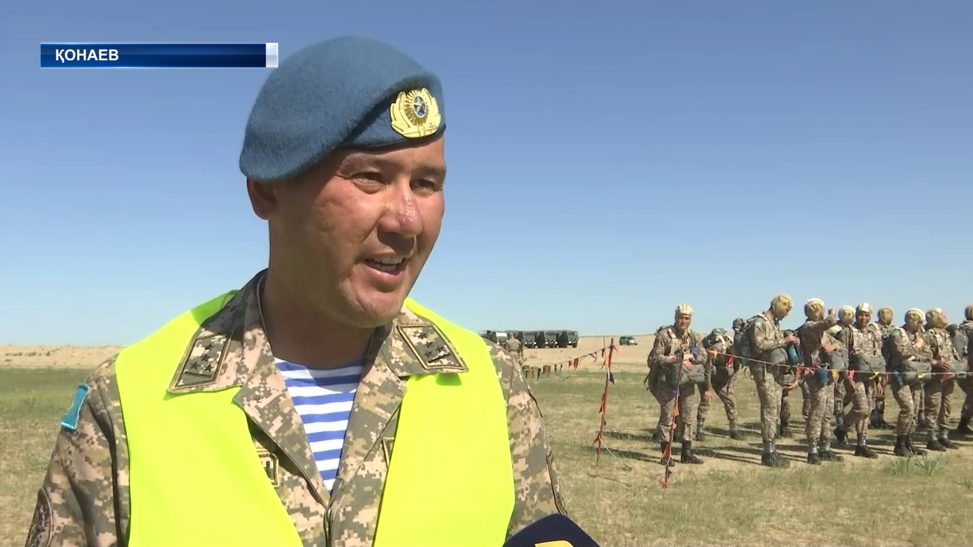 Алмас Мырзабаев Қонаев  гарнизонының 32-363 әскери бөліміде қызмет өтеп жүргелі 12 жылдан тасты