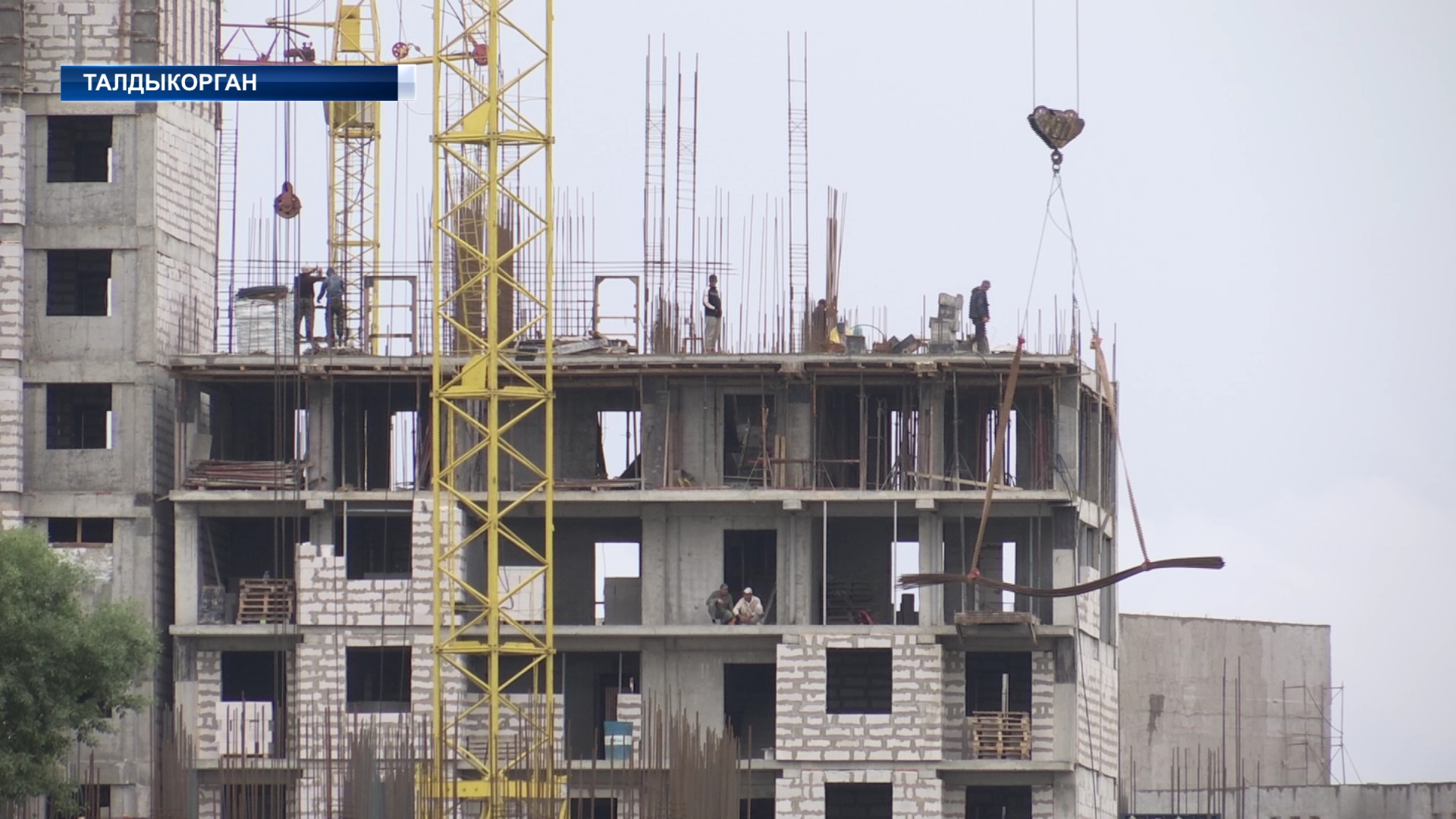 В области Жетысу отмечаются высокие темпы строительства