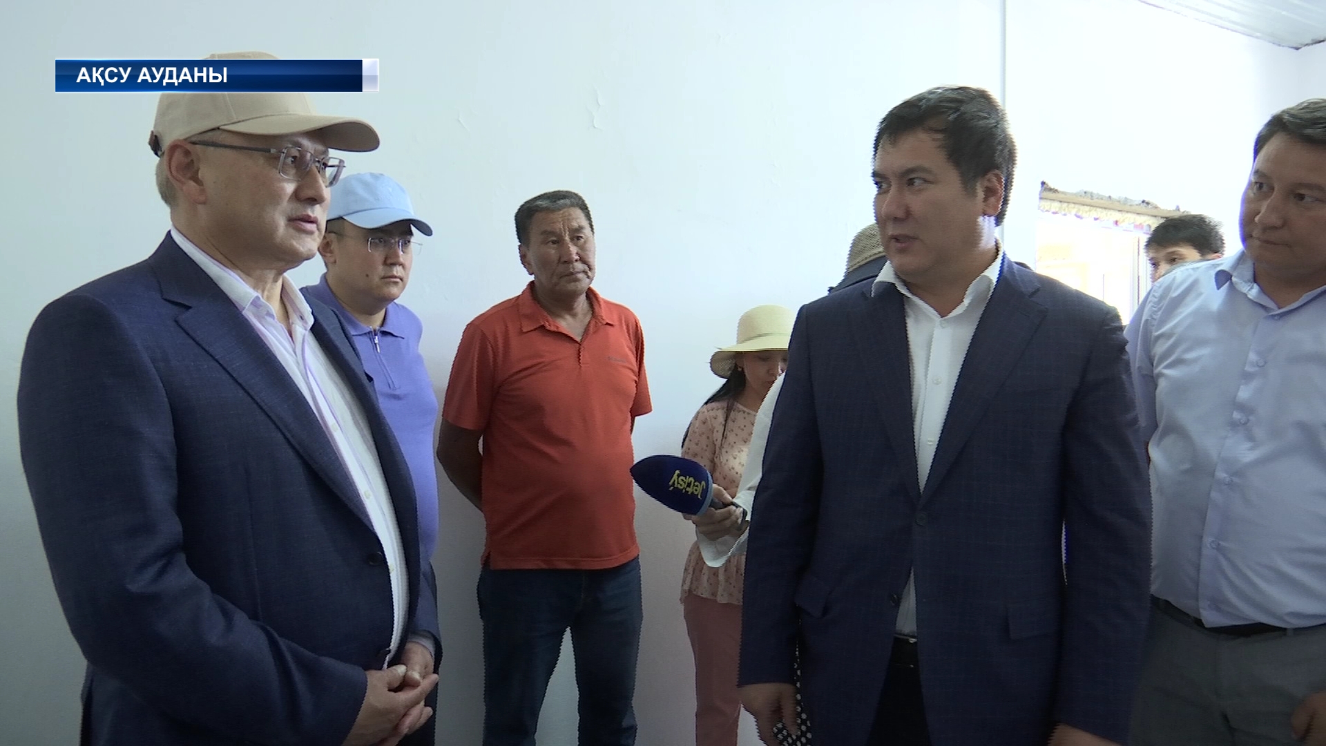 Жетісу облысының әкімі Ақсу ауданында болды