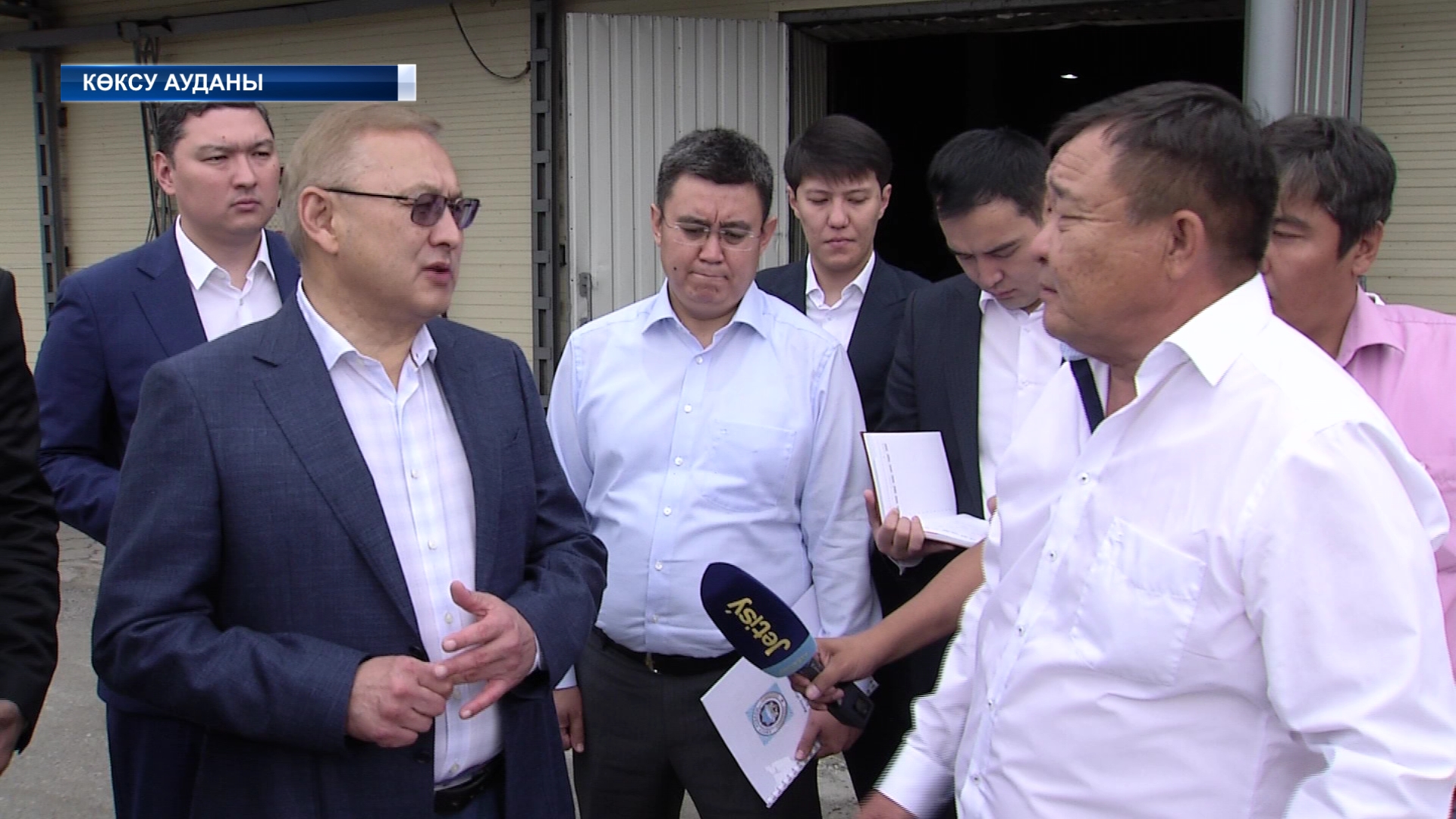 Жетісу облысының әкімі Көксу ауданына іс сапармен барды