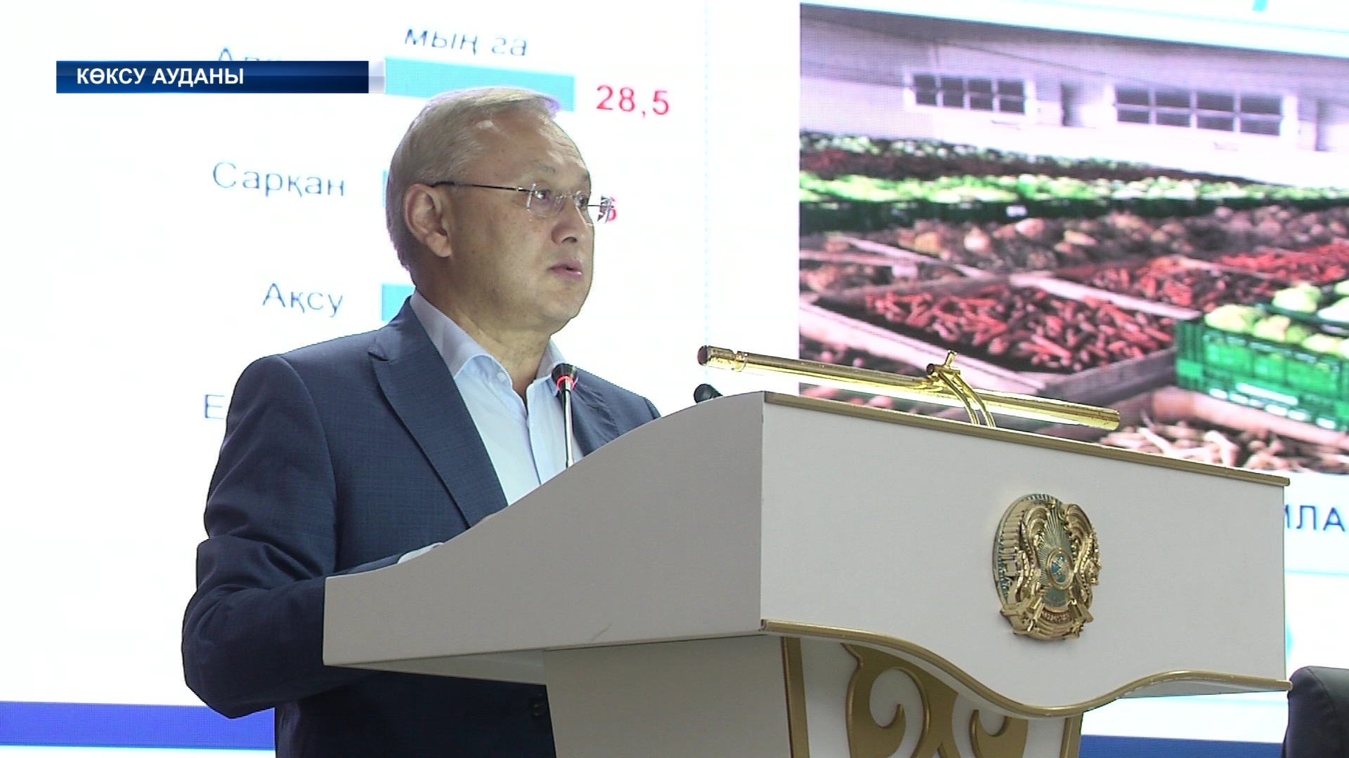 Бейбіт Исабаев Көксу ауданының тұрғындармен кездесті