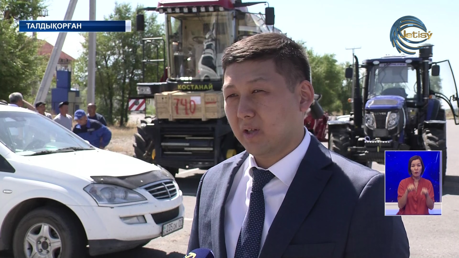 Жетісулық дихандар алғаш рет агротехникаға қол жеткізді