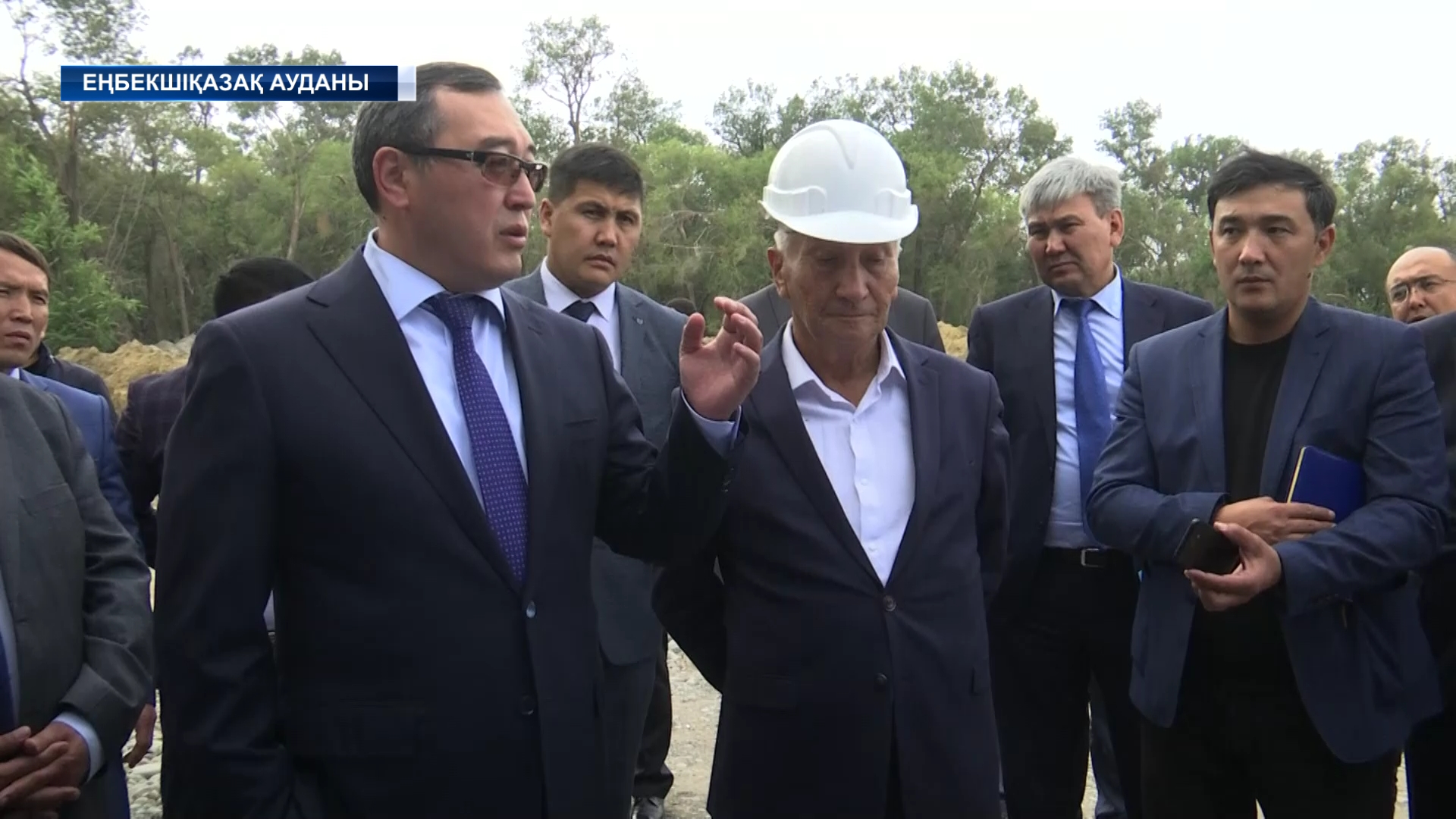 Алматы облысының әкімі Марат Сұлтанғазинов Еңбекшіқазақ ауданына іс сапарымен барды