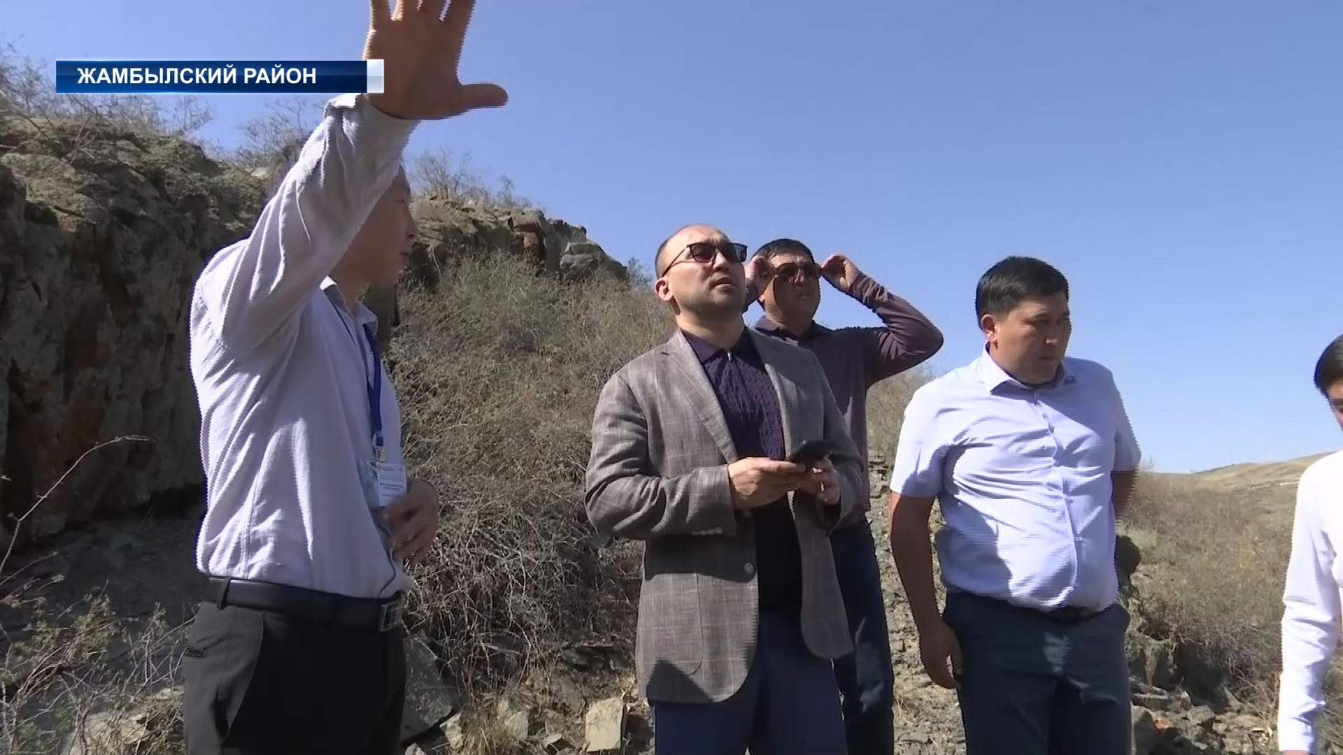 Министр культуры и спорта РК Даурен Абаев посетил с рабочим визитом Жамбылский район