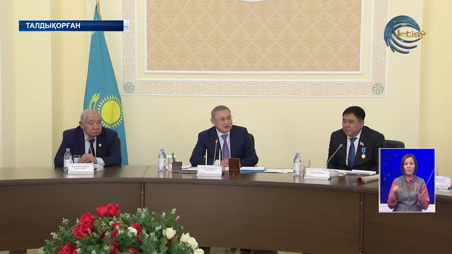 Бейбіт Исабаев желтоқсаншылармен кездесті