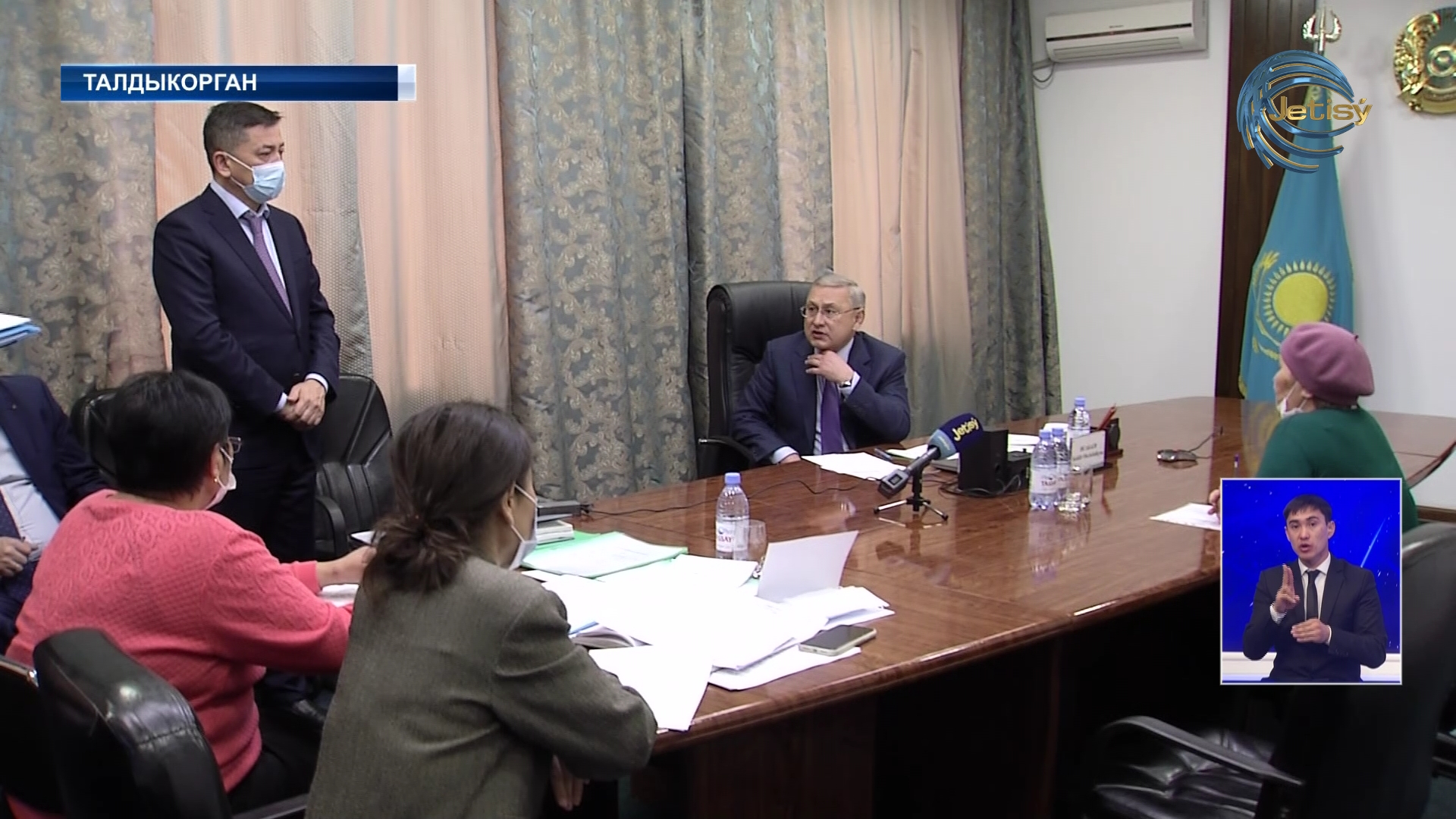 Аким области Жетысу — Бейбит Исабаев провел прием граждан