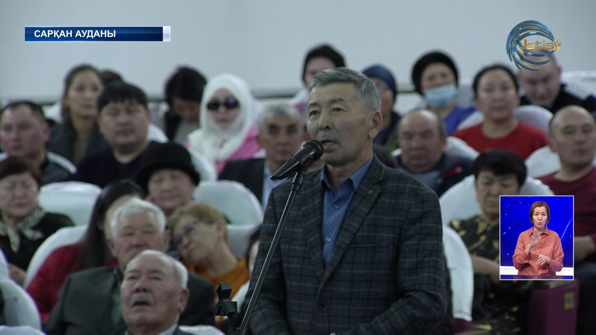 Бейбіт Исабаев Сарқан ауданының тұрғындарымен кездесті