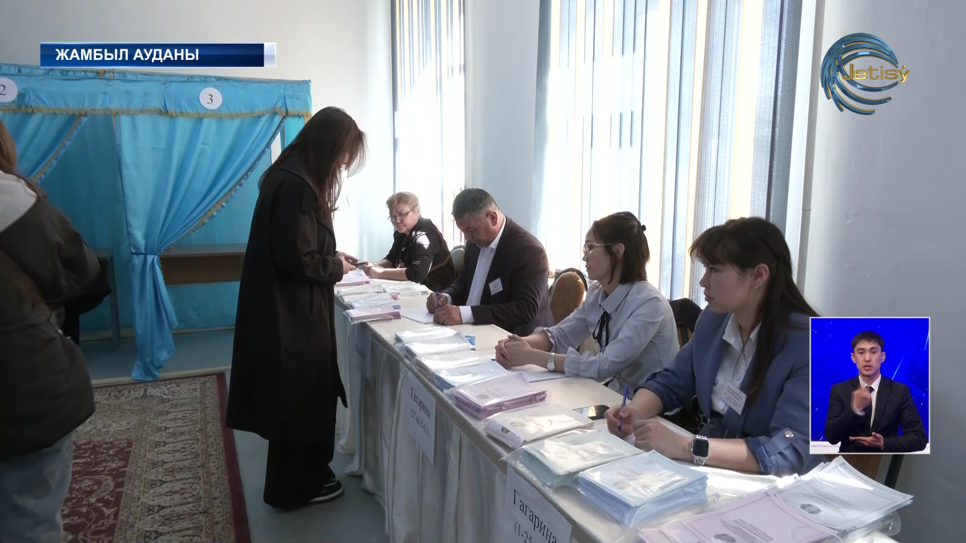 Бүгін Жамбыл ауданында 80-ге тарта учаске жұмыс атқарды