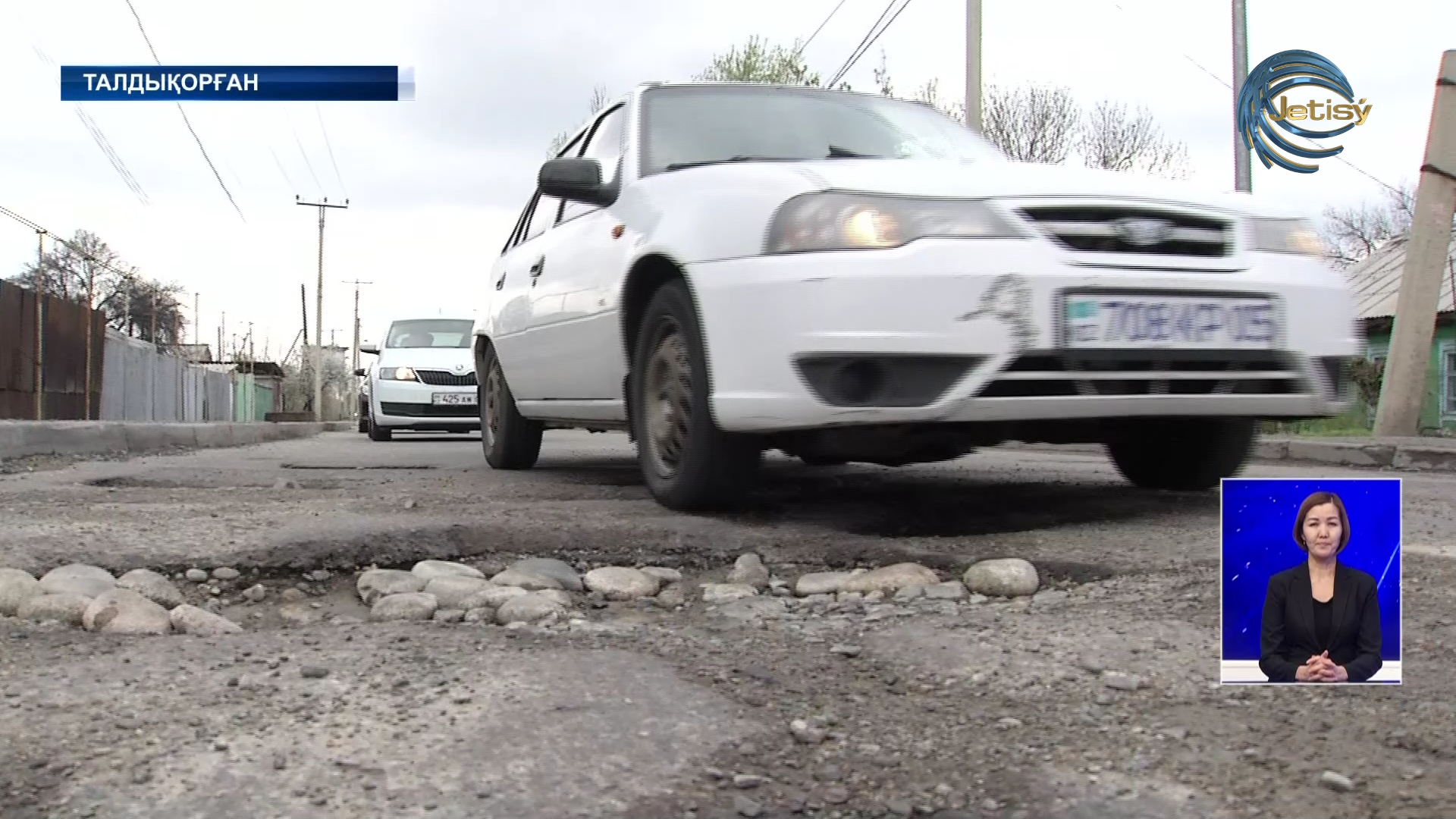 Талдықорғанда жол сапасы сын көтермейді