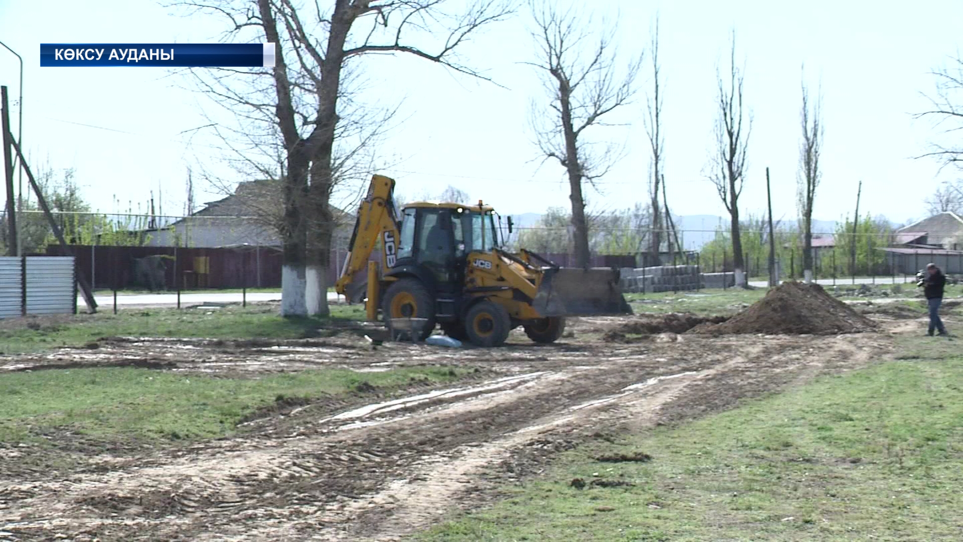 Көксу ауданында 3 бірдей нысанның құрылысы басталды