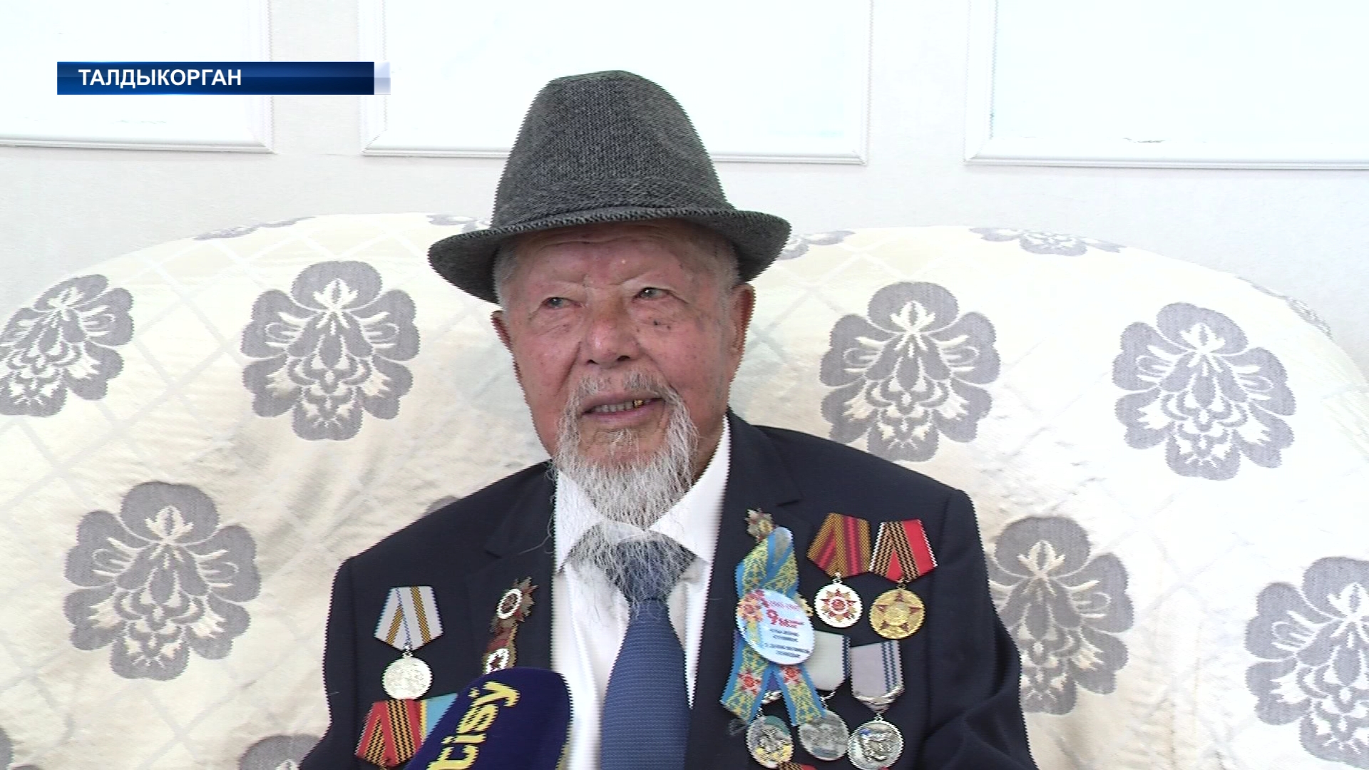 В Талдыкорган поздравили ветеранов Великой Отечественной войны