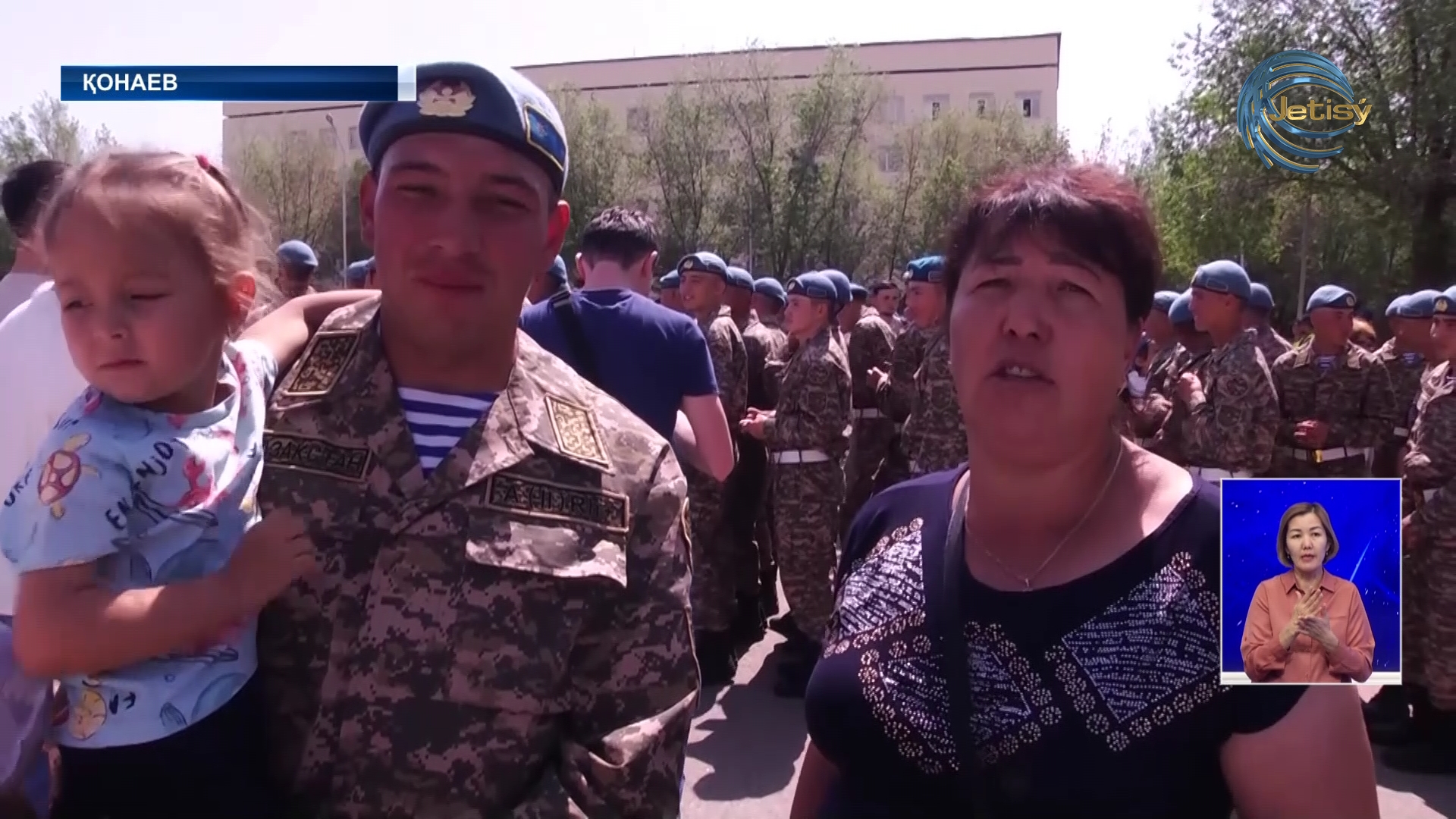 Қонаев гарнизонында жас сарбаздар Ант қабылдады