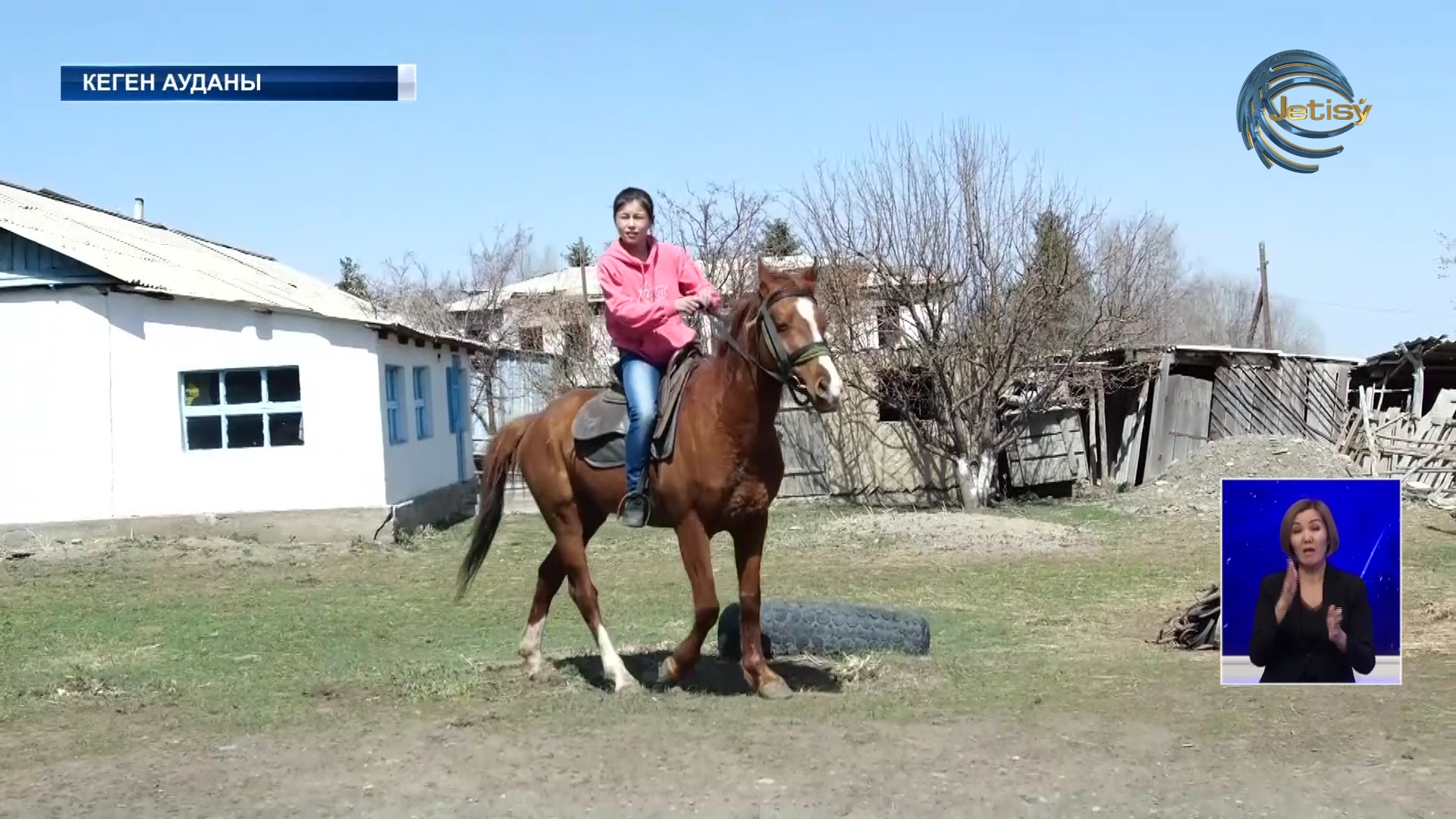 Желіде танылған көкпаршы қыз