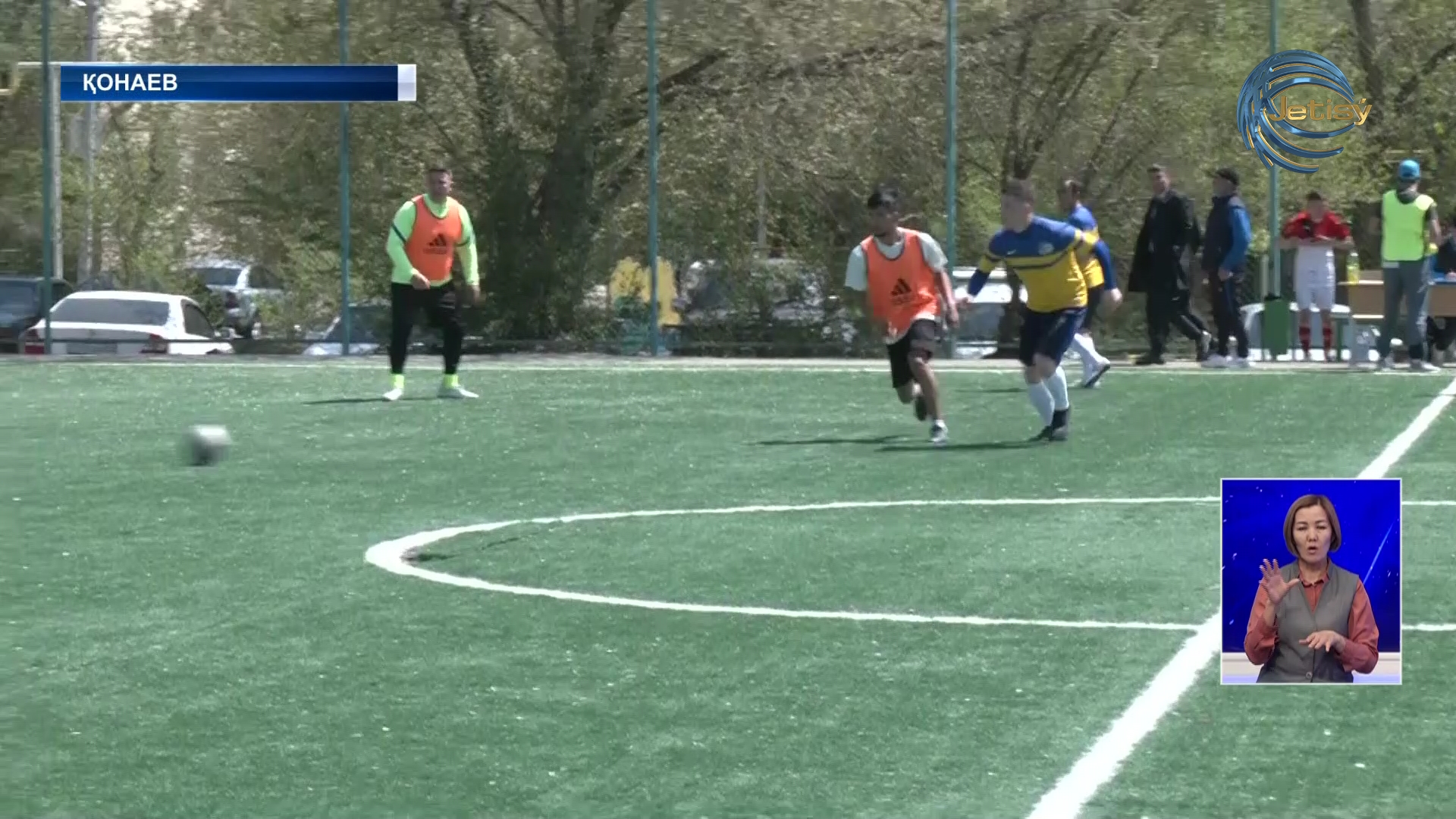 Ұстаздар арасында шағын футболдан жарыс өтті