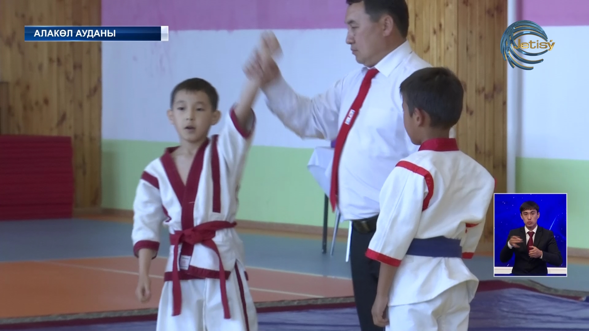 Алакөл ауданыда қазақ күресінен жасөспірімдер арасында турнир өтті