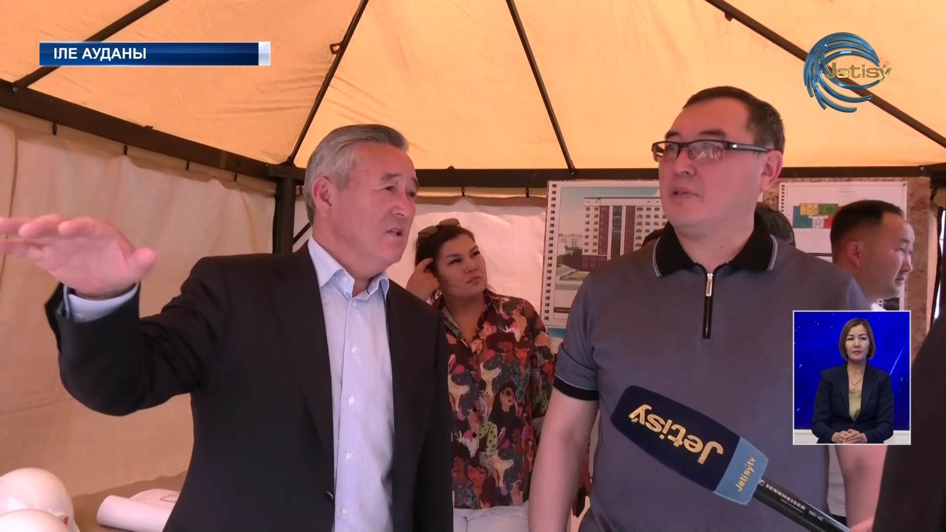 Іле ауданында котеджді қалашық бой көтеріп жатыр