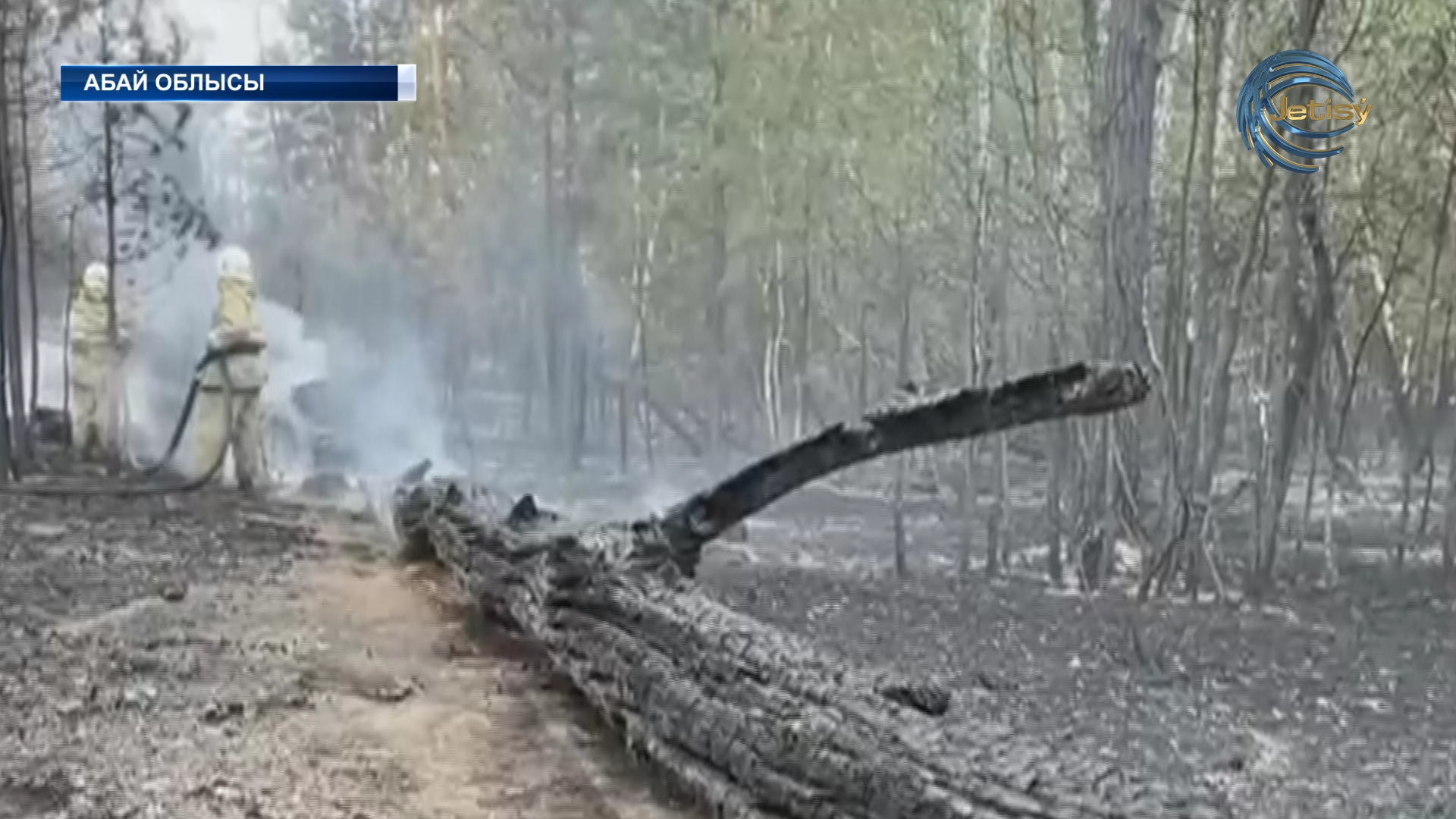 Абай облысындағы өрт табиғат құбылысынан пайда болған