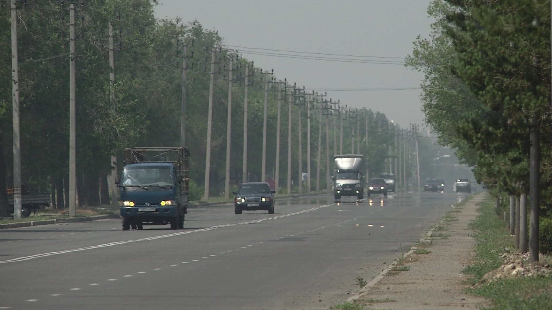 Талдықорғанды қалың түтін басты