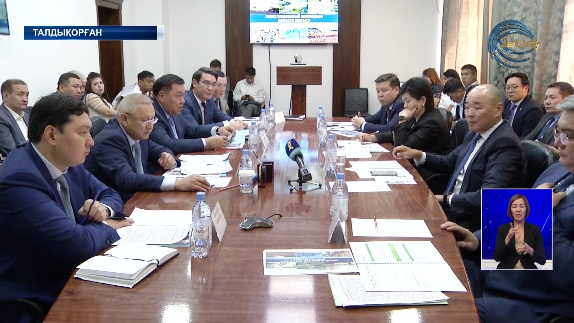 Бейбіт Исабаев “Байтерек” ұлттық басқарушы холдингінің басшыларын қабылдады