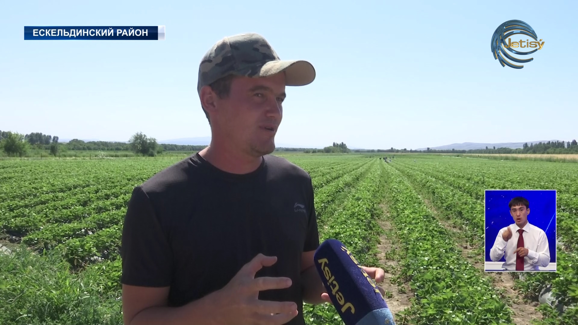 Аграрии области Жетысу внедряют водосберегающие технологии орошения