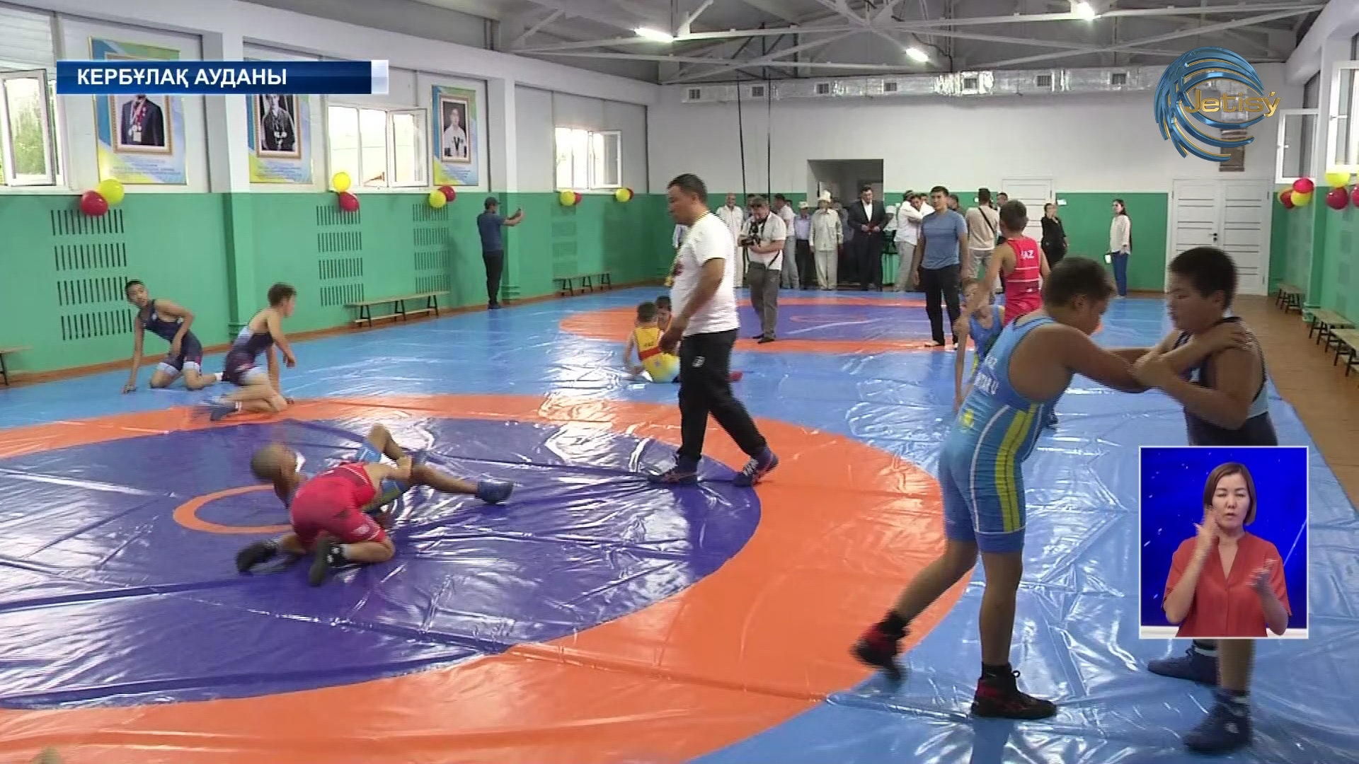 Басши ауылында жаңа спорт залы ашылды