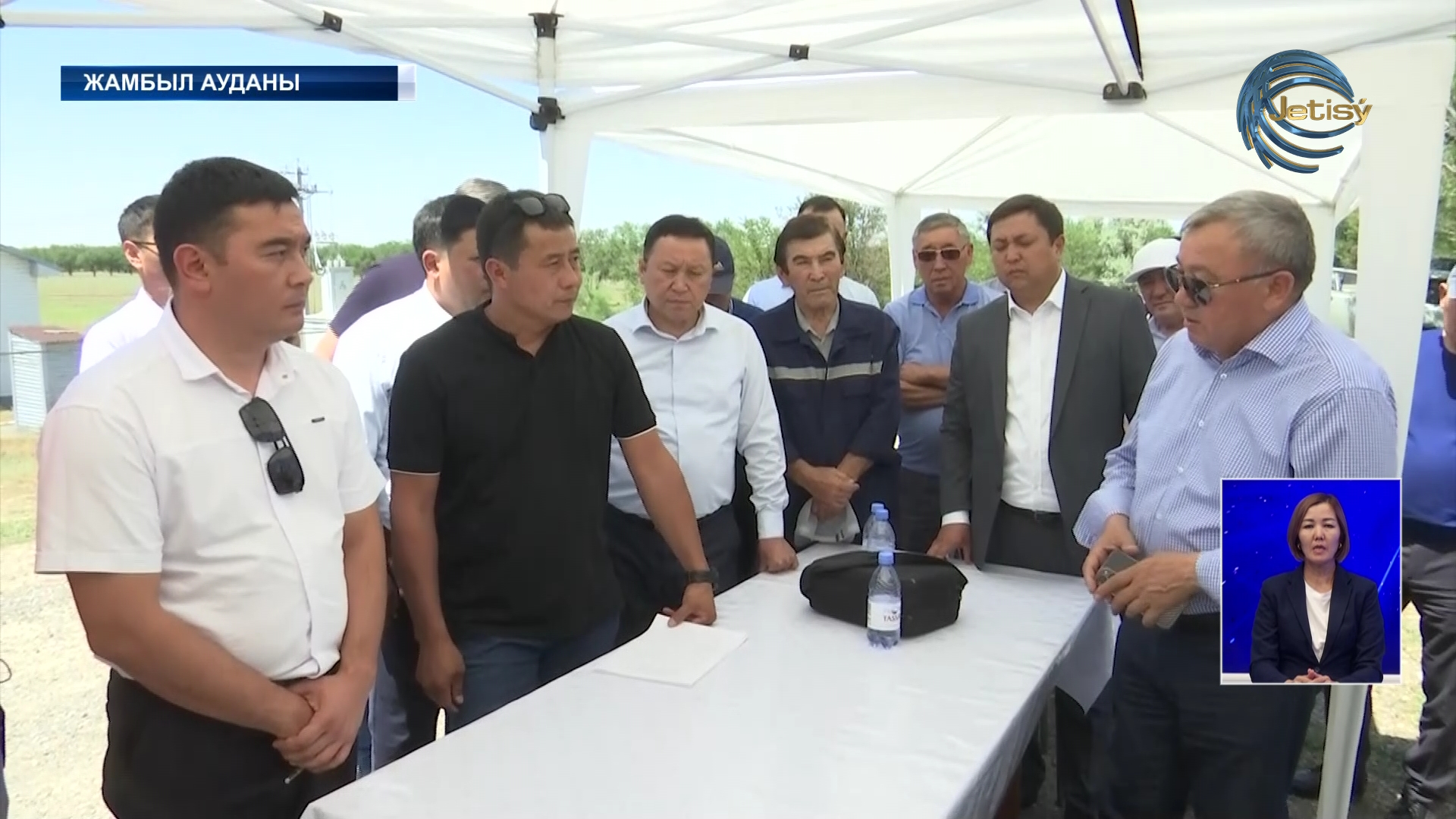 Сенат депутаты Ж.Жөргенбаев Жамбыл ауданына арнайы іс сапармен барды