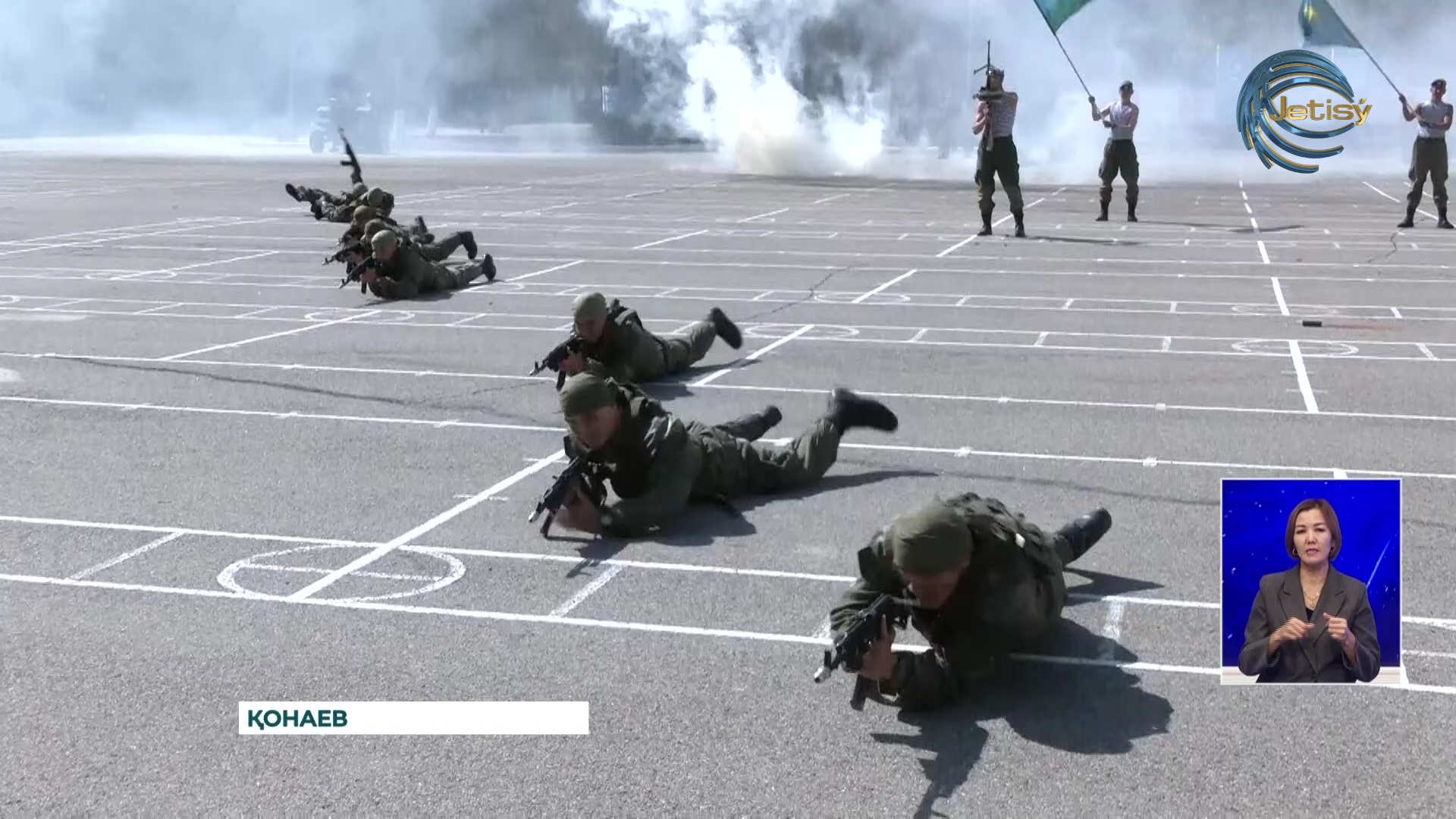 Алматы облысында оқушыларға арналған әскери оқу-жаттығу өтті