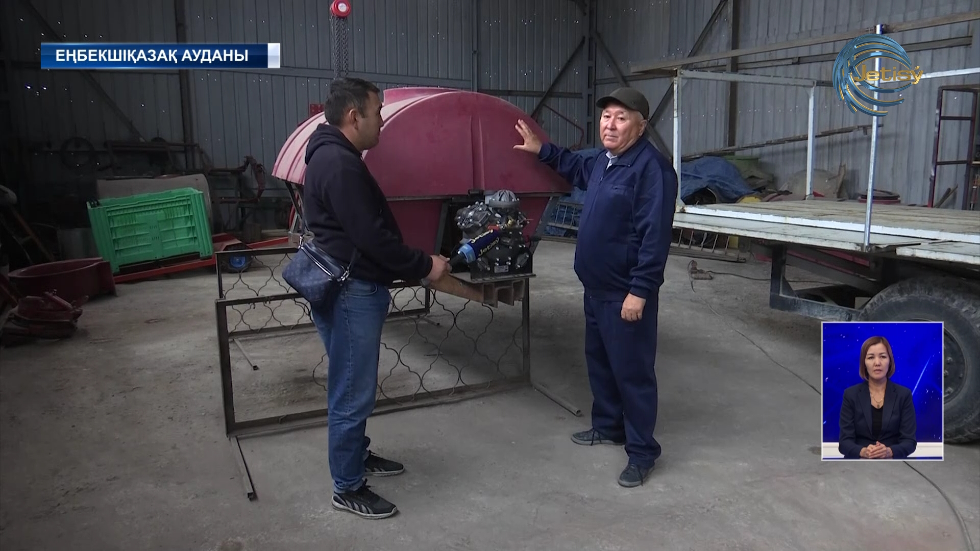 Темірден түйін түйіп, кәсібін дөңгелетіп отыр