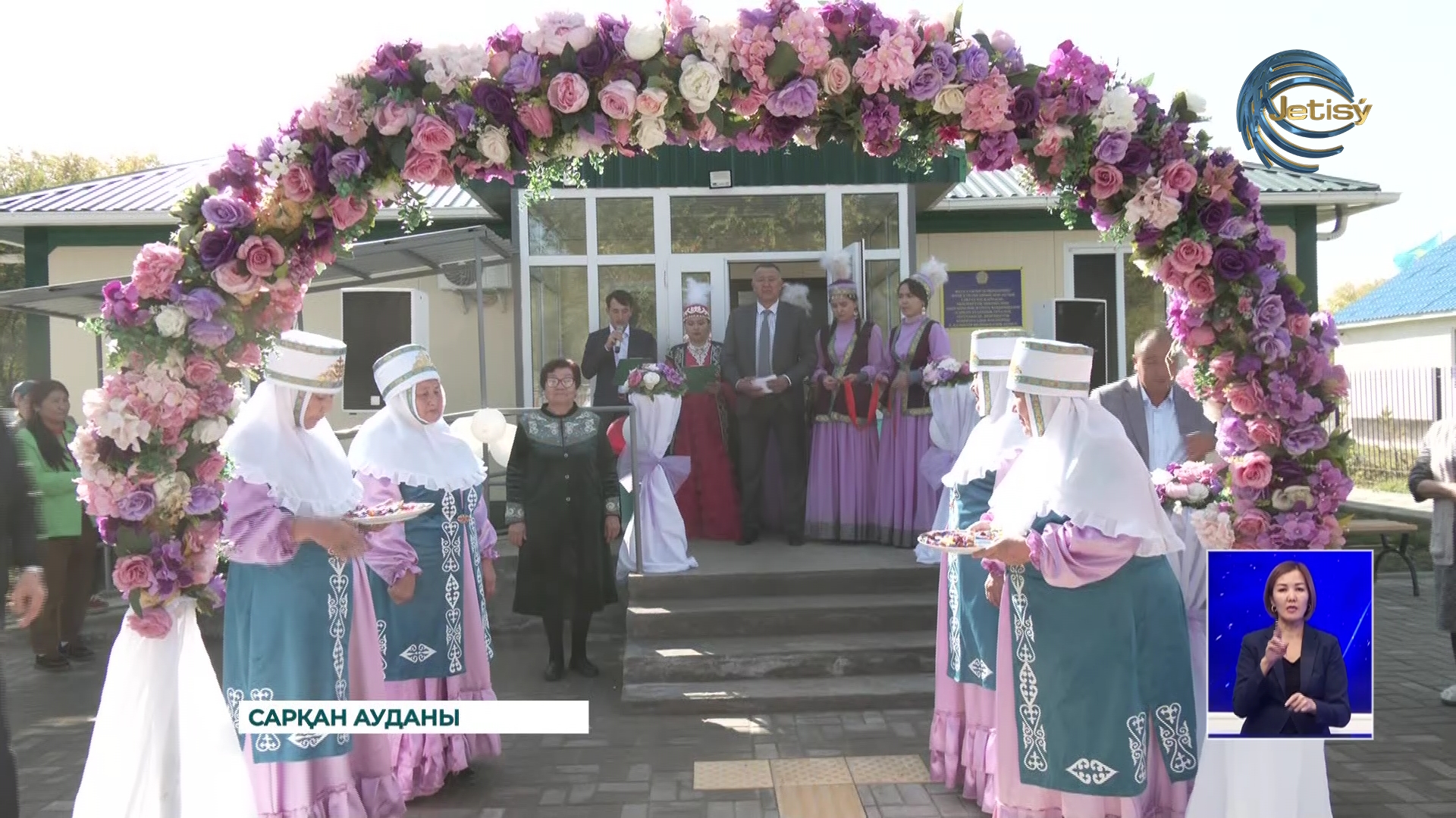 Сарқан ауданында үш бірдей блокты-модульді жаңа медпунктер ашылды