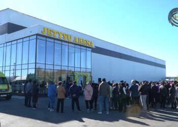 Талдықорғанда Жетісу арена жаттығу мұз айдыны ашылды