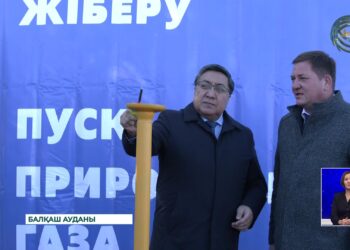 Балқаш ауданына көгілдір отын жетті