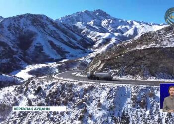 Алтынемел асуындағы жол құрлысы аяқталуға жақын