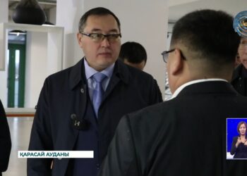 М.Сұлтанғазиев Қарасай ауданына жұмыс сапарымен барды