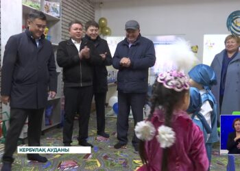 Сарыөзекте жаңа балабақша ашылды