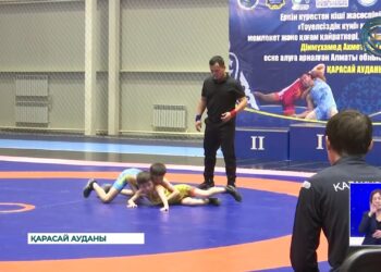 Еркін күрестен облыстық біріншілік басталды