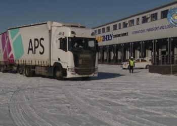 Алакөл ауданында Халықаралық көлік-логистикалық орталығы ашылды