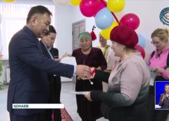 Заречный ауылының тұрғындарына жеке пәтерлер берілді