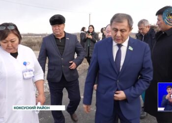 Объезд сенаторов парламента Республики Казахстан области Жетісу продолжается