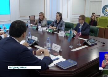 Бейбіт Исабаев АҚШ тың Алматыдағы Бас консулымен кездесті