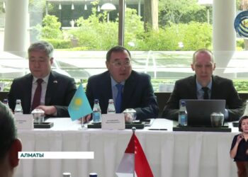 Алматы облысының әкімі Сингапур Республикасы Парламентінің спикерімен кездесті
