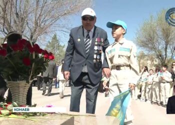 В Конаеве прошел своеобразный марафон памяти и уважения к предкам