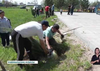 «Таза Қазақстан» акциясы / Еңбекшіқазақ ауданы