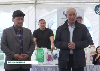 Шаруалар қызылша себудің тың әдістерін меңгеріп жатыр