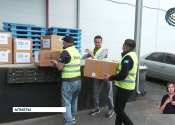 Су басқан өңір тұрғындарына гуманитарлық көмек жіберіп жатыр