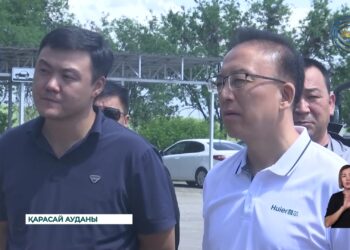 Қытайлық бизнес делегациясы бүгін Қарасай ауданына барды