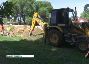 Көксу ауданын газдандыру үрдісі қарқынды