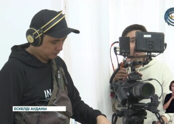 “Жетісу” телеарнасы “Ұстаз” атты жаңа көркем фильм түсіріп жатыр