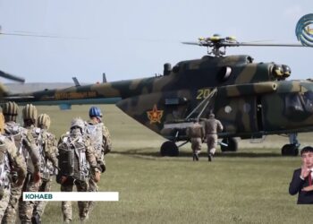 Команда Десантно-штурмовых войск Казахстана готовится к международным соревнованиям