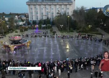 Талдықорғанда ән салатын субұрқақтардың жарқын мерекесі өтті